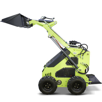 Mini cargador de dirección de deslizamiento diesel multifunción 1552x1050x1080mm Capacidad del cubo 150 kg