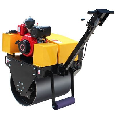 Compactor de vibración de rodillos pequeños con amplitud nominal de 0,5 mm y velocidad de 0 a 4 km/h