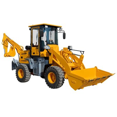 4x4 Mini Excavadora con alta eficiencia de funcionamiento y bomba hidráulica BOXINHUASHENG