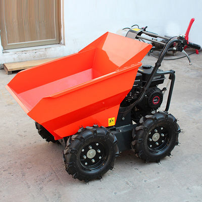 Aprobación CE de 300 kg de sitio eléctrico de gas rueda de carretilla motorizada de potencia de mini-dumper motor EPA