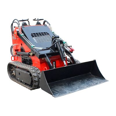 16.8KW Mini Cargador de ruedas Maquinaria de movimiento de tierra Cargadores de dirección de patinaje para la construcción