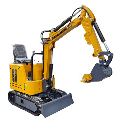 Mini excavadora de 1000 kg para una operación fácil en el mantenimiento de jardines y huertos