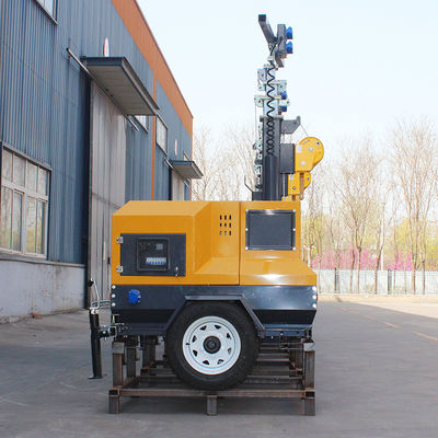 Iluminación industrial Generador de motor diesel LED portátil Torre de luz con CRI estándar