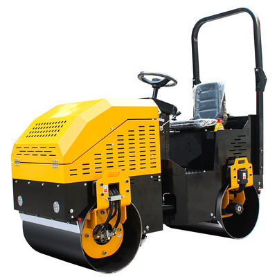132 KW arranque eléctrico de 1,5 toneladas rodillos de doble tambor compactador vibratorio