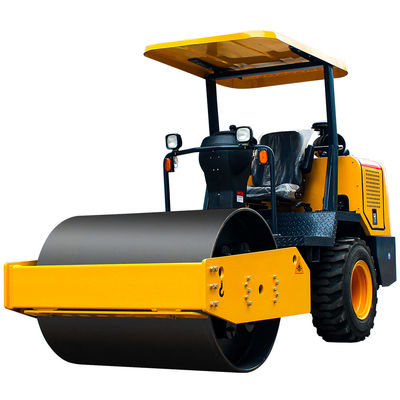 Variable de velocidad continua 2-6 toneladas de peatones Mini rodante compactador de rodillos con buena