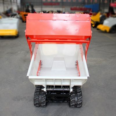 YANMAR Motor HUAQI 500kg 800KG 1 T 2 toneladas Diesel Rastreador hidráulico Mini Dumpper con 1