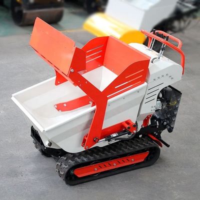 Publicidad C 800KG 1 T de autocarga de la pala Mini Crawler Dumper para el sitio de construcción