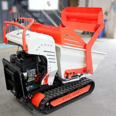 Publicidad C 800KG 1 T de autocarga de la pala Mini Crawler Dumper para el sitio de construcción