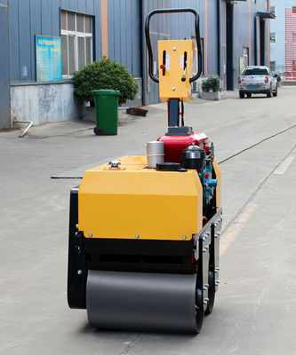 600mm ancho de compresión caminar detrás del rodillo tandem para su requisito