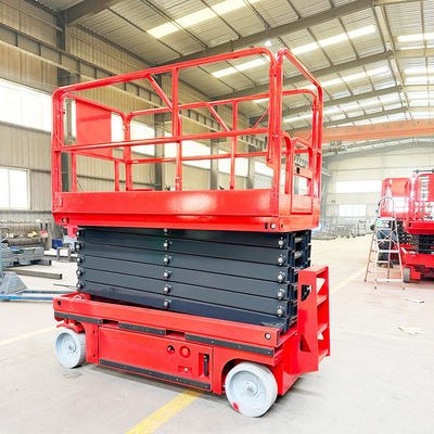 2000 kg de peso del cargador todo terreno plataforma de elevación hidráulica de pista para trabajo aéreo