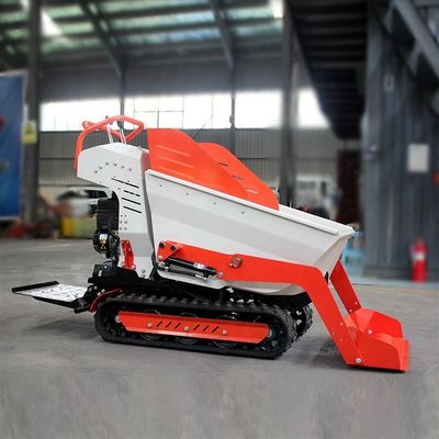 Eficiencia de funcionamiento de alta tonelada Mini Crawler Vibración de caucho Diesel Dumper autocarga