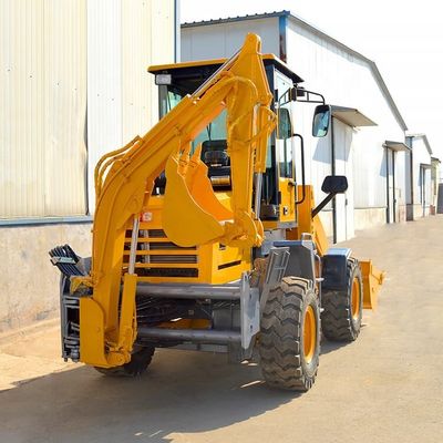 Minería de energía Mini excavadora de remolque con estilo retro y capacidad de remolque