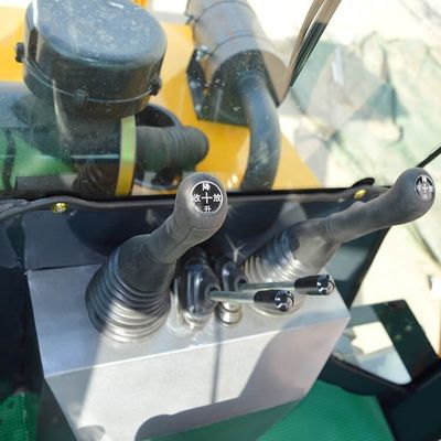 Cargador de retroexcavadora remolcable asequible con 3 min. Radio de giro de HUAQI