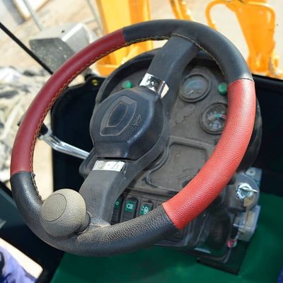 Cargador de retroexcavadora remolcable asequible con 3 min. Radio de giro de HUAQI