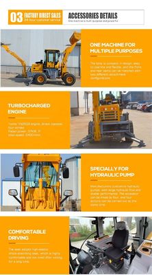 Una gran variedad de máquinas de excavar de 1 tonelada y mini excavadoras remolcables para sus necesidades de construcción