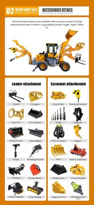 Una gran variedad de máquinas de excavar de 1 tonelada y mini excavadoras remolcables para sus necesidades de construcción