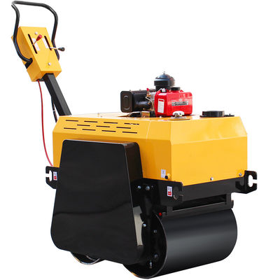 HYDAC Máquina de doble tambor para rodillos pequeños Vibrante de 0,5 toneladas Mini compactador de rodillos