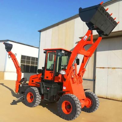 Mini retroexcavadora de carga WZ10-15 4WD con baja venta al por menor y 3 cbm Capacidad de cubo
