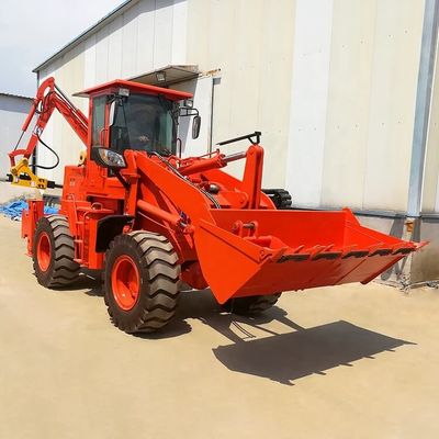 Una mini excavadora con un peso de 3400 kg y una válvula hidráulica de BOXINHUASHENG