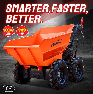 Carruaje de ruedas Mini Dumper Site Mini Crawler Dumper Loader con 4.1/3600kw/rpm de potencia nominal