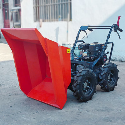 Carruaje de ruedas Mini Dumper Site Mini Crawler Dumper Loader con 4.1/3600kw/rpm de potencia nominal
