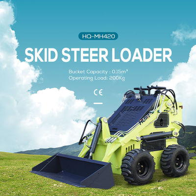 Las imprentas eligen YUNNEI Motor Crawler Agricultura cargadores de patinaje para la eficiencia
