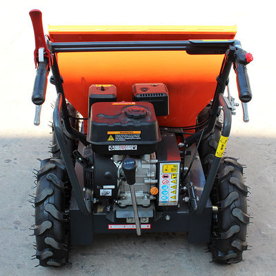 Diésel eléctrico autocargador Electrico Mini Track Crawler Truck Dumper 500kg 1 tonelada hecho