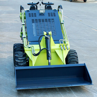 Cargador de ruedas chino multifunción adjuntos compacto Mini Skid Steer Cargador con CE