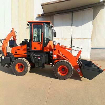 Cargador de retroexcavadora / Cargador-excavadora / Mini Cargador de retroexcavadora con 55 kW Velocidad de desplazamiento 0 26 km/h