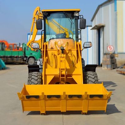 BOXINHUASHENG Cargador de bomba hidráulica con retroexcavadora Cargador frontal con retroexcavadora
