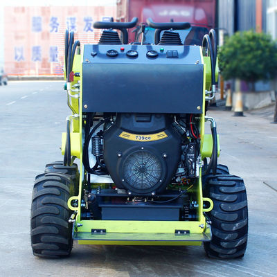 EPA aprobado cargador de dirección de patinaje con motor Briggs Stratton y accesorios versátiles