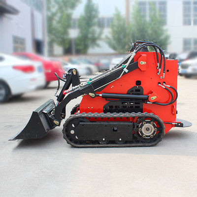 Velocidad del motor de 3600 RPM 1 tonelada Mini cargador de dirección de deslizamiento con 739 cilindrada