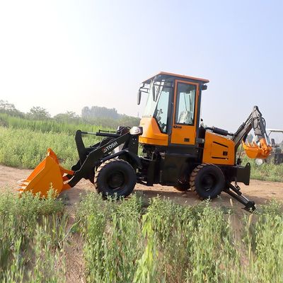 HQ-WZ-8-12 Excavadora de carga de retroexcavadora La máquina definitiva para sus proyectos de construcción