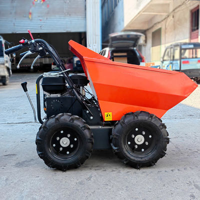 Transporte versátil de pista mini-dumpster con desviación hidráulica y 93 gasolina sin plomo