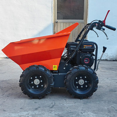 Transporte versátil de pista mini-dumpster con desviación hidráulica y 93 gasolina sin plomo