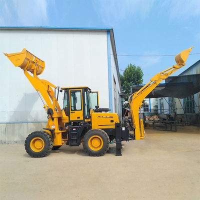 HQ-WZ-20-28 Mini Excavadora de carga de retroexcavadora con 37 KW y 500 mm Min. Radio de giro