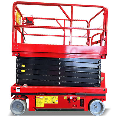 48V/4.0kw Potencia del motor Full Auto Lifter Mesa de trabajo elevada plataforma 6m 8m 10m 12m 14m