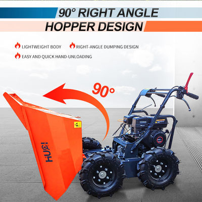 300-1000 kg Mini cargador totalmente eléctrico de cuatro ruedas y diseño compacto para un manejo fácil