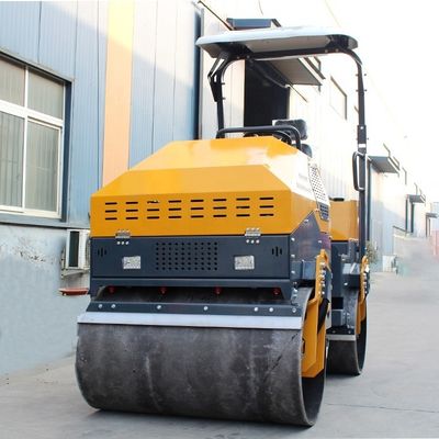 3t 3000kg Vibrator Compactor Motor Diesel Roller de carretera de vibración pequeña para asfalto