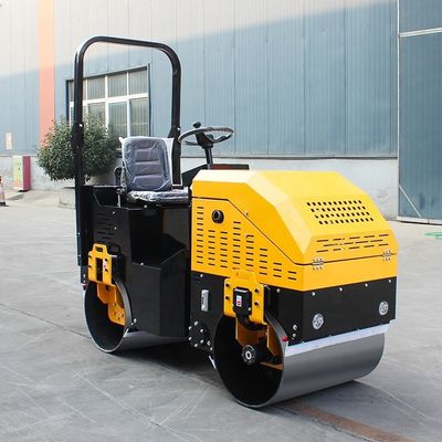 CHANGCHAI Motor Vibración hidráulica Compactor de mini rodillos de 1500 kg para carreteras lisas