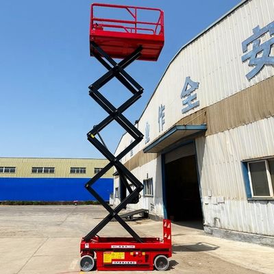 Plataforma de elevación 4 6 8 10 12 14 16 m Tijeras móviles portátiles Plataforma hidráulica