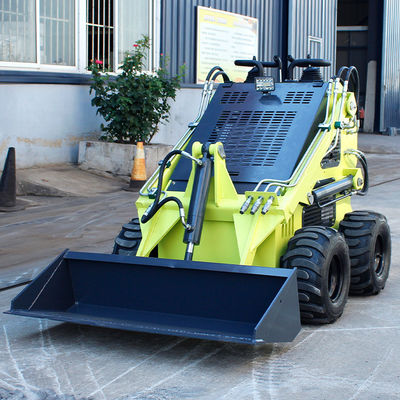 Mini cargador diesel asequible con conexión de cargador de dirección de patinaje y motor EPA
