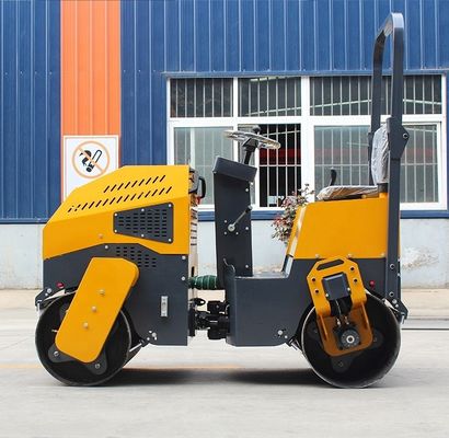 Capacidad de grado del 30% Roller de carretera de doble tambor pequeño con motor CHANGCHAI