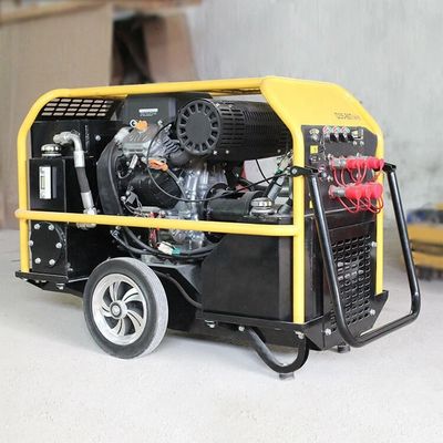 Unidad de energía hidráulica de 13 CV diesel o estación de gasolina con capacidad de tanque de combustible de 6,1 L