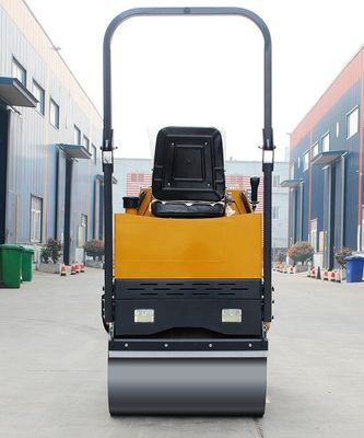 Compactor de rodillos de doble tambor pequeño de 1,5-2 toneladas con modo de vibración hidráulica