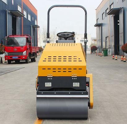 Compactor de rodillos de doble tambor pequeño de 1,5-2 toneladas con modo de vibración hidráulica