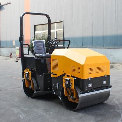 2Compactor industrial hidráulico pequeño de.0 toneladas para rodillos de doble tambor vibratorios