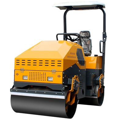 0.3 Ton Diesel Gasoline Mini Road Roller con bomba hidráulica Huade y motor Kubota