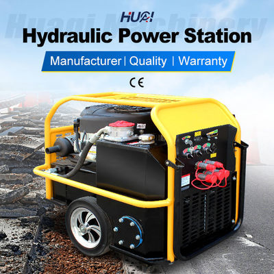35HP Tipo de empuje manual gasolina diesel paquete de potencia hidráulica con 180 presión hidráulica