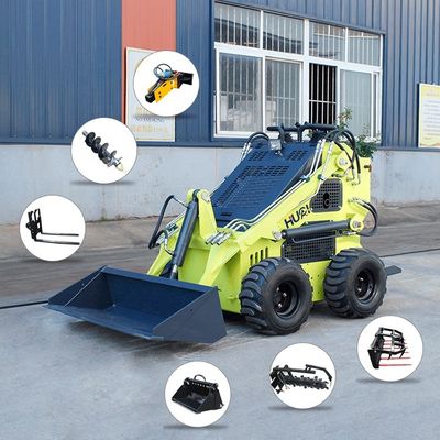 17.1KW 23HP Máxima potencia del cargador de dirección de deslizamiento con fácil operación y rendimiento
